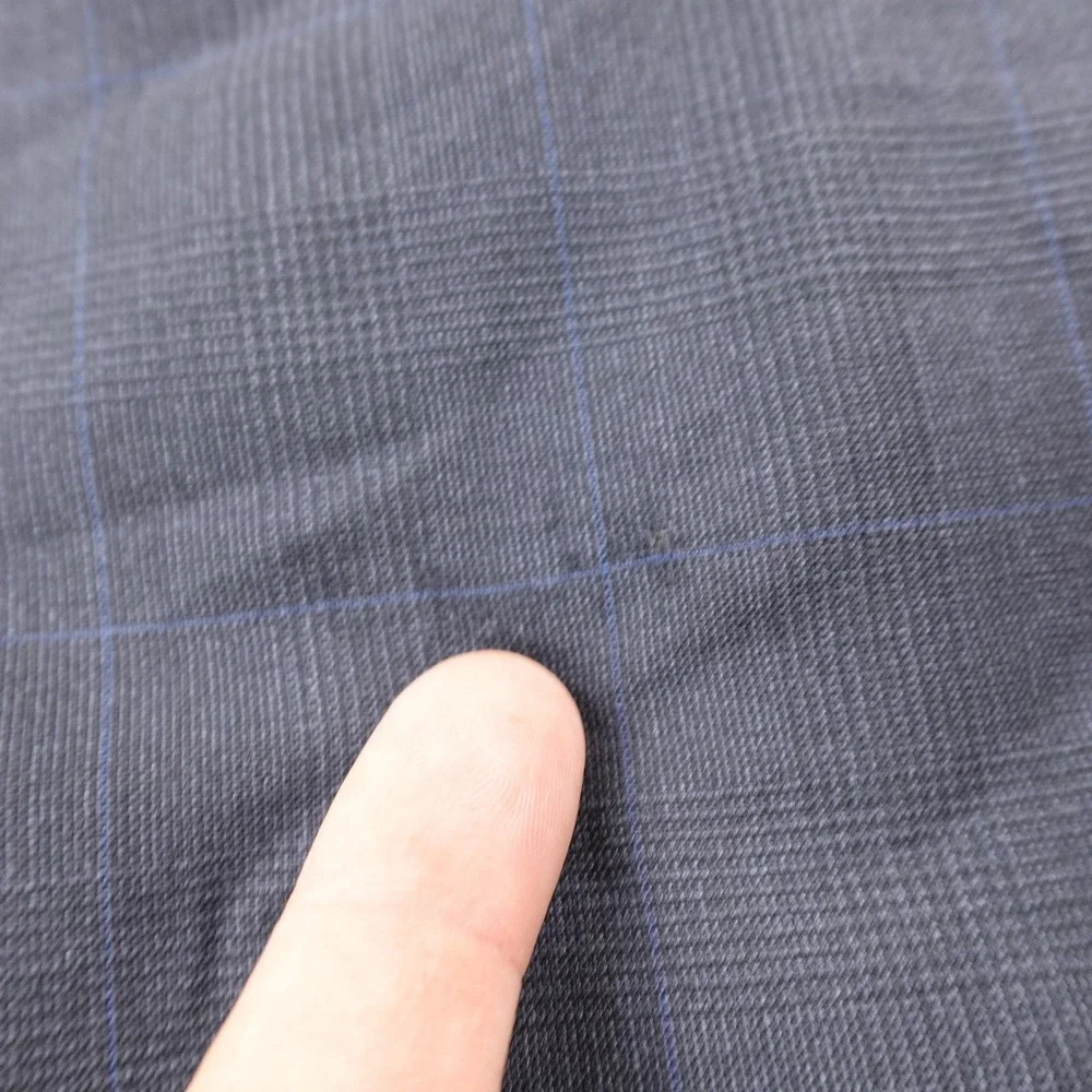 VTG Brooks Brothers 346 Blazer Mens‎ 41 Gray Blue Wool Sport Coat Jacket Top Y2K